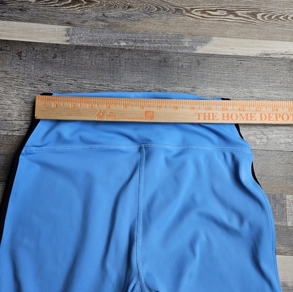 Splits59 Los Angeles Layla Airweight High Waist Legging Small 7/8 Riveria Blue - Picture 7 of 12